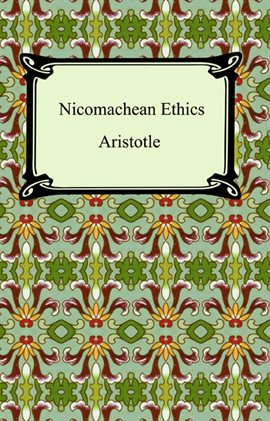 Cover image for Nicomachean Ethics