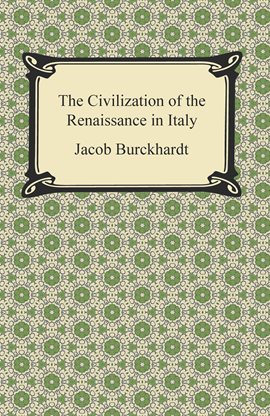 Imagen de portada para The Civilization of the Renaissance in Italy