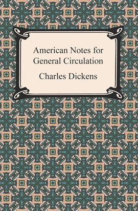 Imagen de portada para American Notes for General Circulation