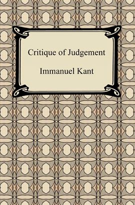 Cover image for Critique of Judgement