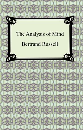 Imagen de portada para The Analysis of Mind