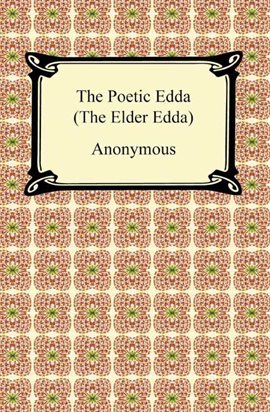 Cover image for The Poetic Edda (The Elder Edda)