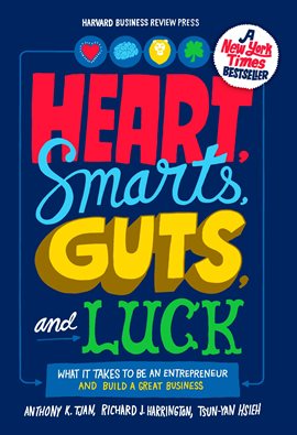Cover image for Heart, Smarts, Guts, and Luck