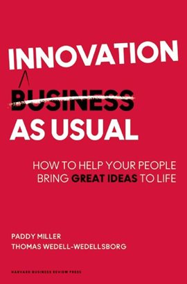 Imagen de portada para Innovation as Usual