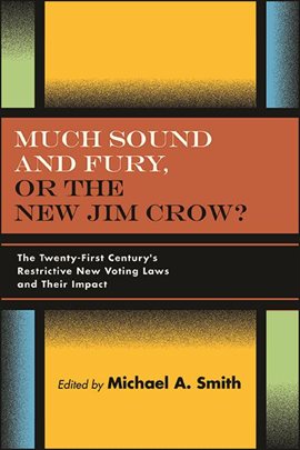 Cover image for Much Sound and Fury, or the New Jim Crow?