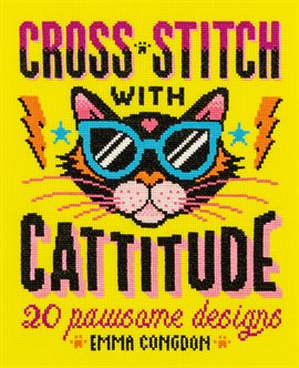 Cover image for Cross Stitch With Cattitude