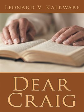 Cover image for Dear Craig
