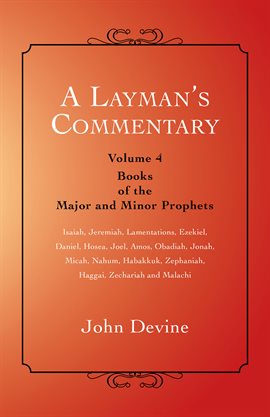 Cover image for A Layman's Commentary, Volume 4
