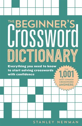 Cover image for The Beginner's Crossword Dictionary