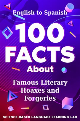 Cover image for 100 Facts About Famous Literary Hoaxes and Forgeries