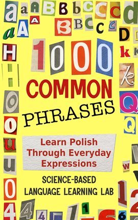 Cover image for 1000 Common Phrases