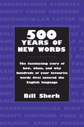 Cover image for 500 Years of New Words