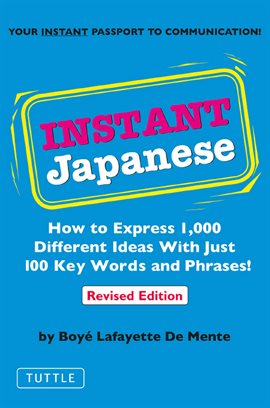 Cover image for Instant Japanese