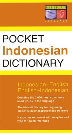 Cover image for Pocket Indonesian Dictionary
