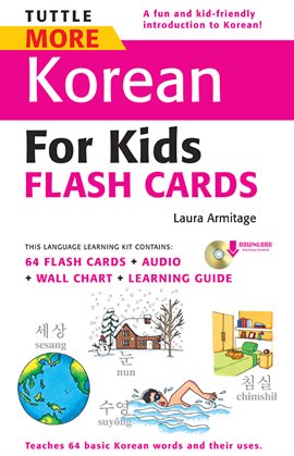 Cover image for Tuttle More Korean for Kids Flash Cards Kit
