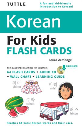 Cover image for Tuttle Korean for Kids Flash Cards Kit