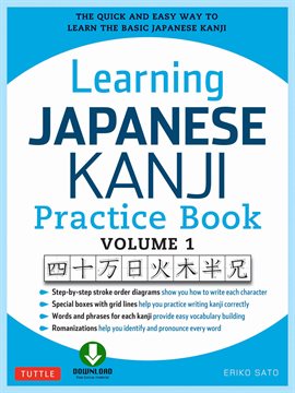 Cover image for Learning Japanese Kanji Practice Book Volume 1