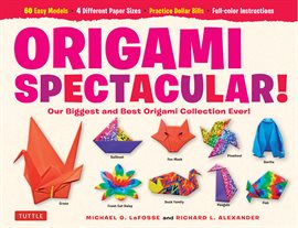 Cover image for Origami Spectacular!