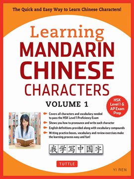 Cover image for Learning Mandarin Chinese Characters, Volume 1