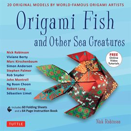 Cover image for Origami Fish and Other Sea Creatures Ebook