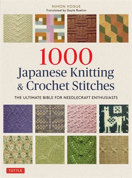 Cover image for 1000 Japanese Knitting & Crochet Stitches