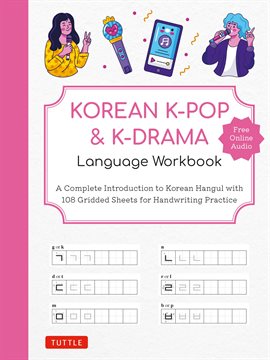 Cover image for Korean K-Pop and K-Drama Language Workbook