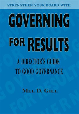 Imagen de portada para Governing for Results