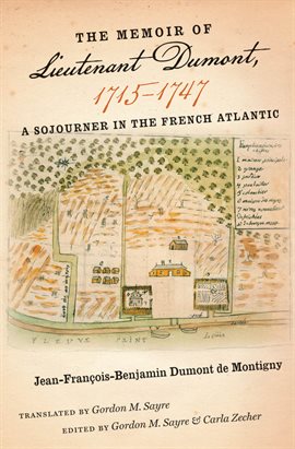 Cover image for The Memoir of Lieutenant Dumont, 1715–1747
