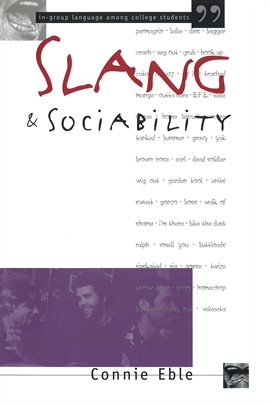 Cover image for Slang and Sociability