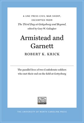Cover image for Armistead and Garnett