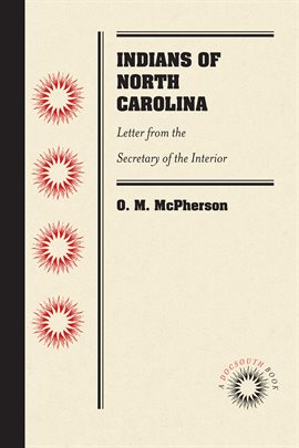 Imagen de portada para Indians of North Carolina