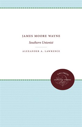 Cover image for James Moore Wayne