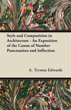 Cover image for Style and Composition in Architecture