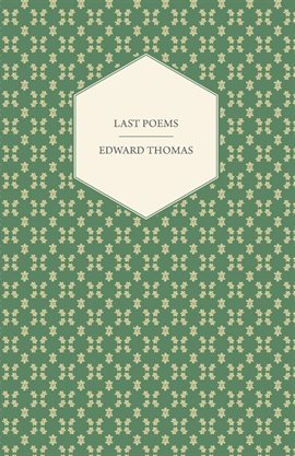 Cover image for Last Poems