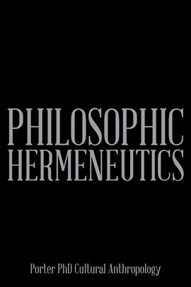 Cover image for Philosophic Hermeneutics