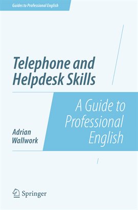 Cover image for Telephone and Helpdesk Skills