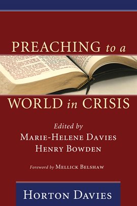 Cover image for Preaching to a World in Crisis
