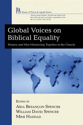 Cover image for Global Voices on Biblical Equality