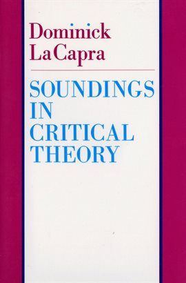 Cover image for Soundings in Critical Theory