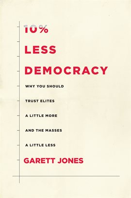 Imagen de portada para 10% Less Democracy