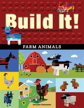 Cover image for Build It! Farm Animals