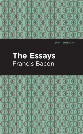Cover image for The Essays: Francis Bacon