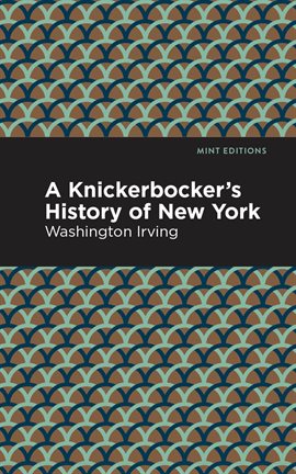 Cover image for A Knickerbocker's History of New York