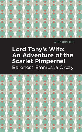 Cover image for Lord Tony's Wife