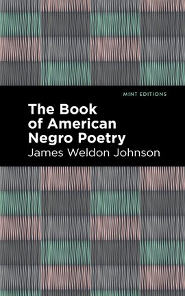 Cover image for The Book of American Negro Poetry