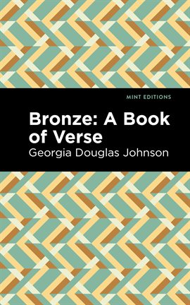 Cover image for Bronze: A Book of Verse