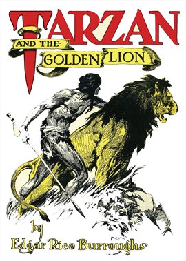 Cover image for Tarzan and the Golden Lion