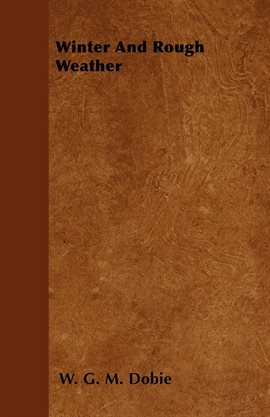 Cover image for Winter and Rough Weather