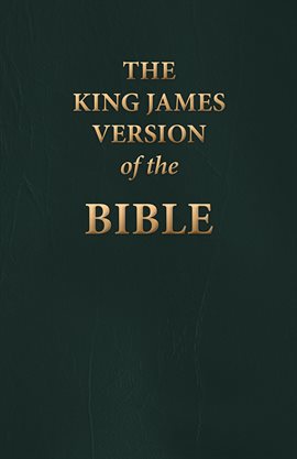 Cover image for The King James Version of the Bible