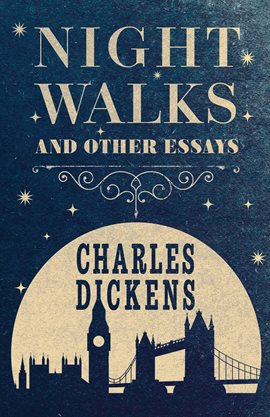 Cover image for Night Walks and Other Essays